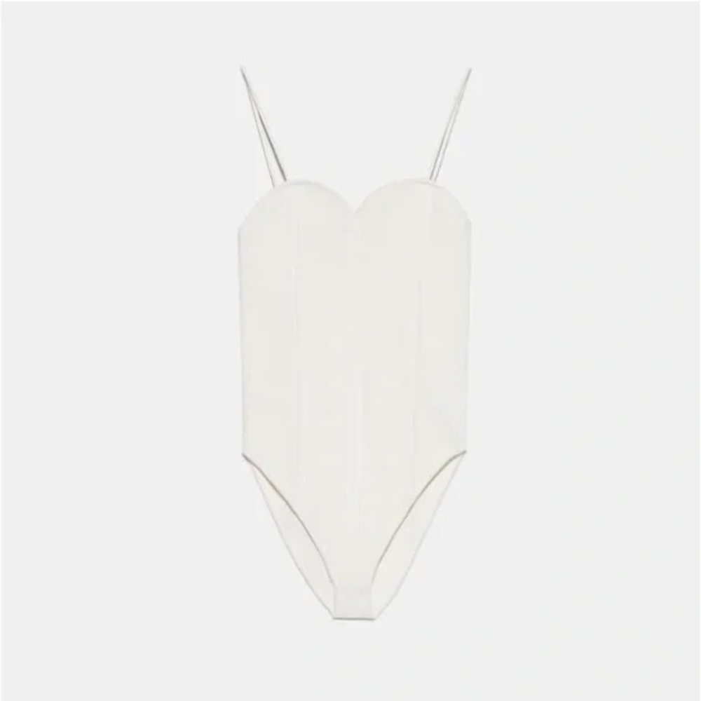 Zara Knit Bodysuit S